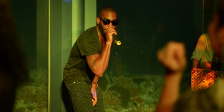 Tinie Tempah performing at Subsix