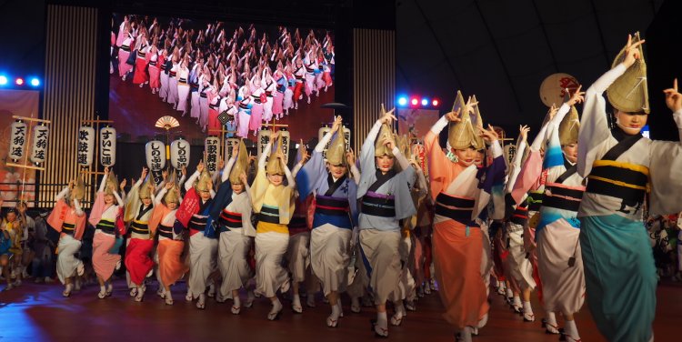 Tokyo Koenji Awa-Odori. Photo courtesy of Resorts World Sentosa