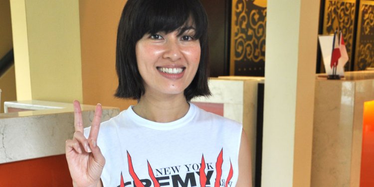 Singapore's Tracy Phillips on a recent trip to Bintan