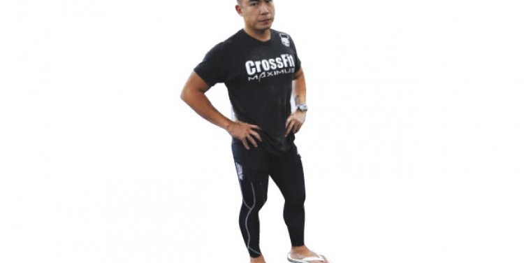 Director and head trainer of CrossFit Singapore Kevin Lim