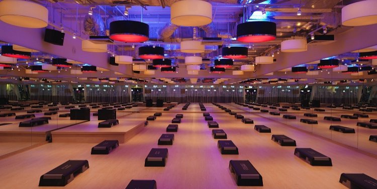 True Fitness' aerobics studio
