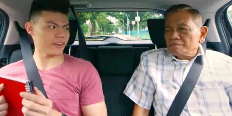 Screengrab from UberPool's video ad on Facebook