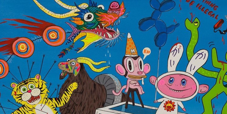 Contemporary Chinese Zodiac by Laurina Paperina