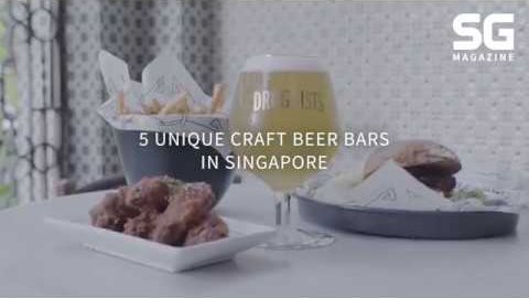 Embedded thumbnail for 5 unique craft beer bars in Singapore