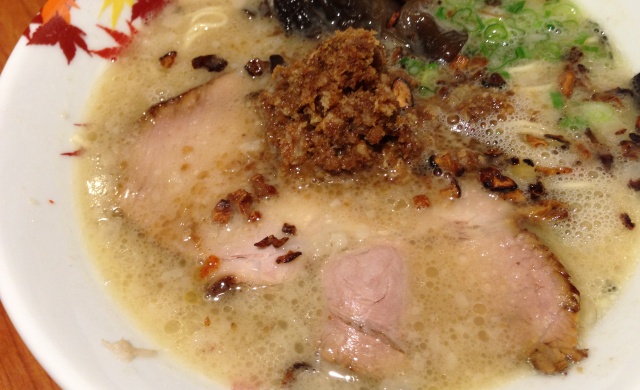Summer ramen at Tontotsu King Four Seasons