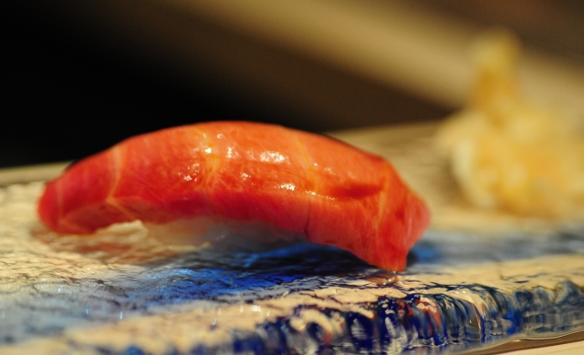 Otoro sushi at Sushi Mitsuya