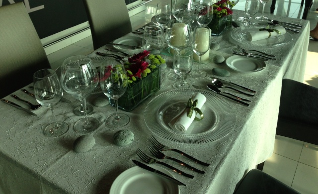 Table setting by Adrian Wong