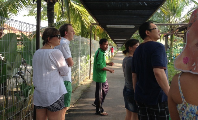 Farm tour at D’Kranji Farm Resort