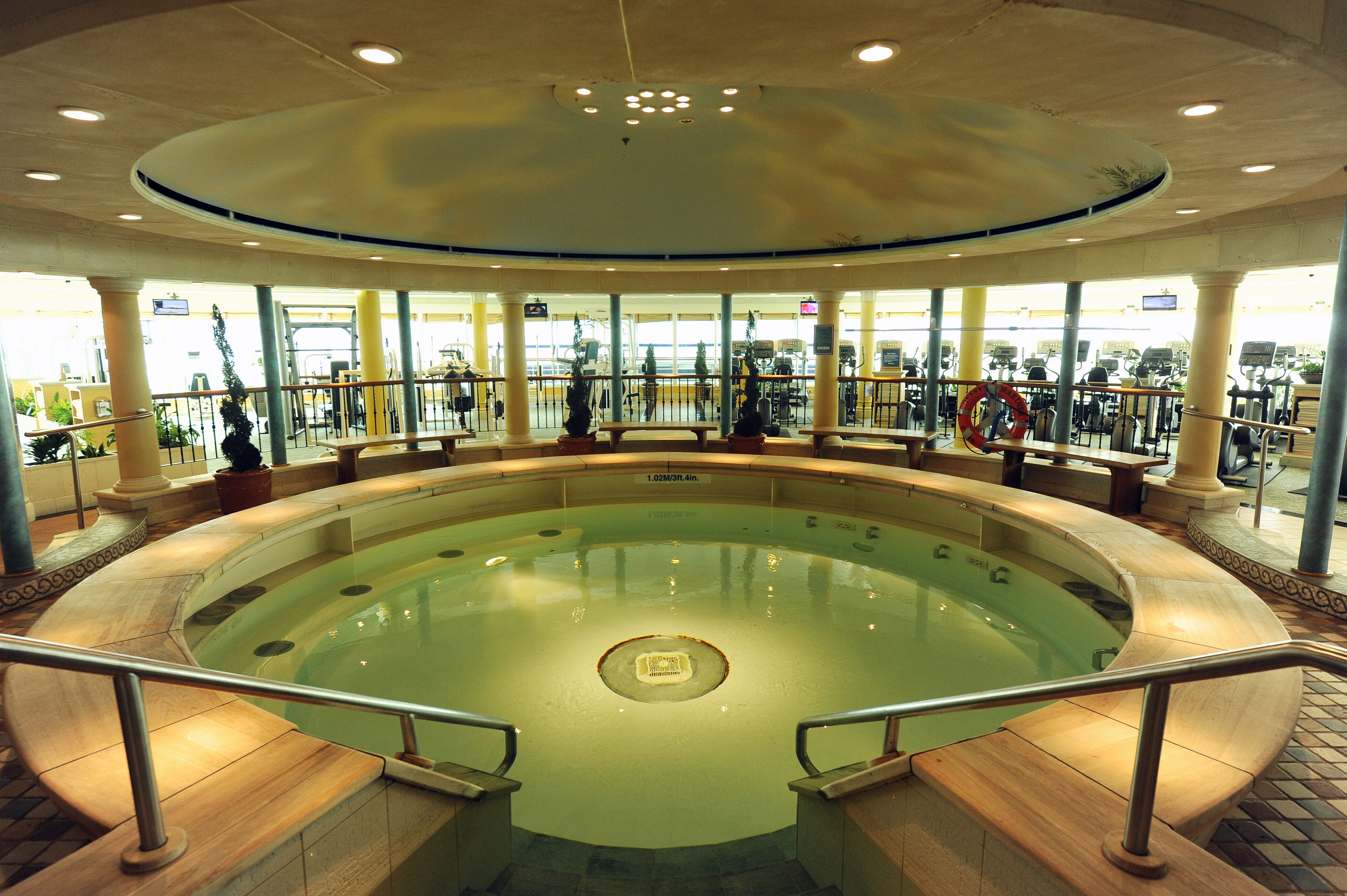 Fitness Center, Mariner of the Seas; photo credit Royal Caribbean International