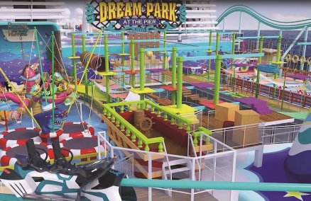 Dream Cruises' Global Dream theme park concept art