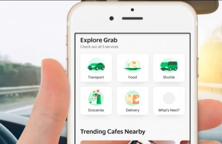 GrabFresh on Grab's new interface. Photo credit: Screenshot of Grab's new app interface walkthrough video