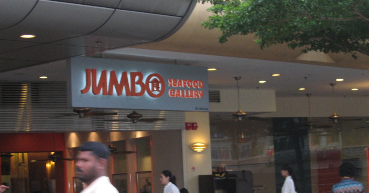 Jumbo Seafood Gallery @ Riverwalk | SG Magazine Online