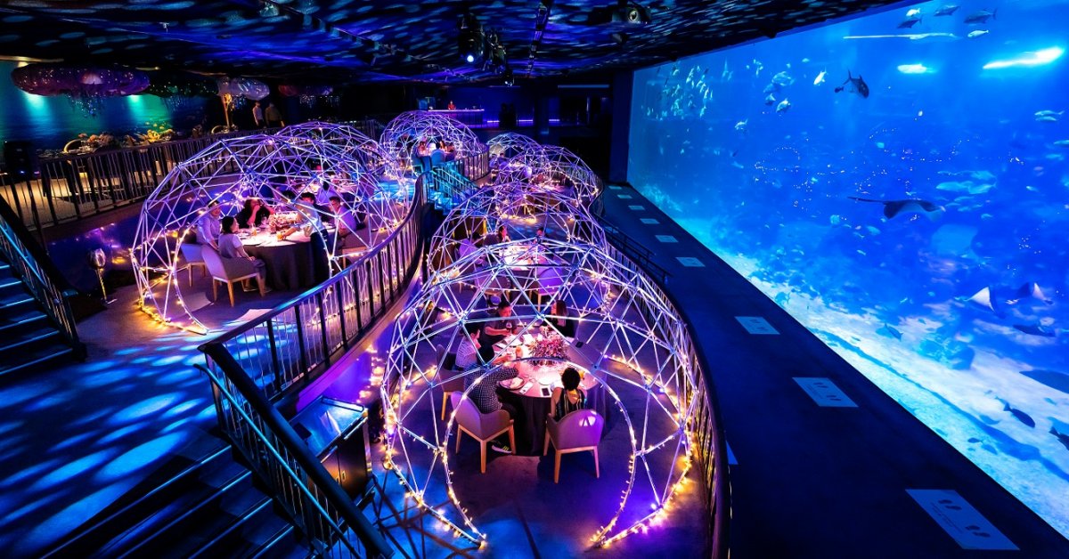 Dine in a bubble under the sea at RWS' Aqua Gastronomy pop-up | SG
