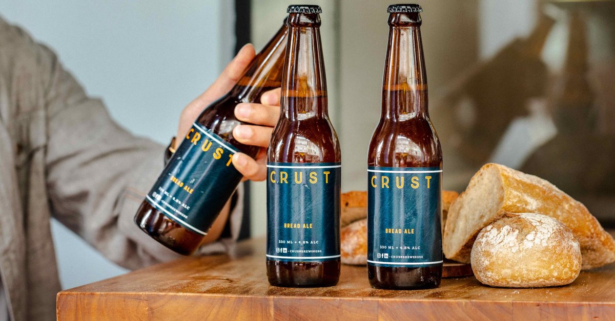 Turning bread into beer is how local brewery Crust creates sustainable