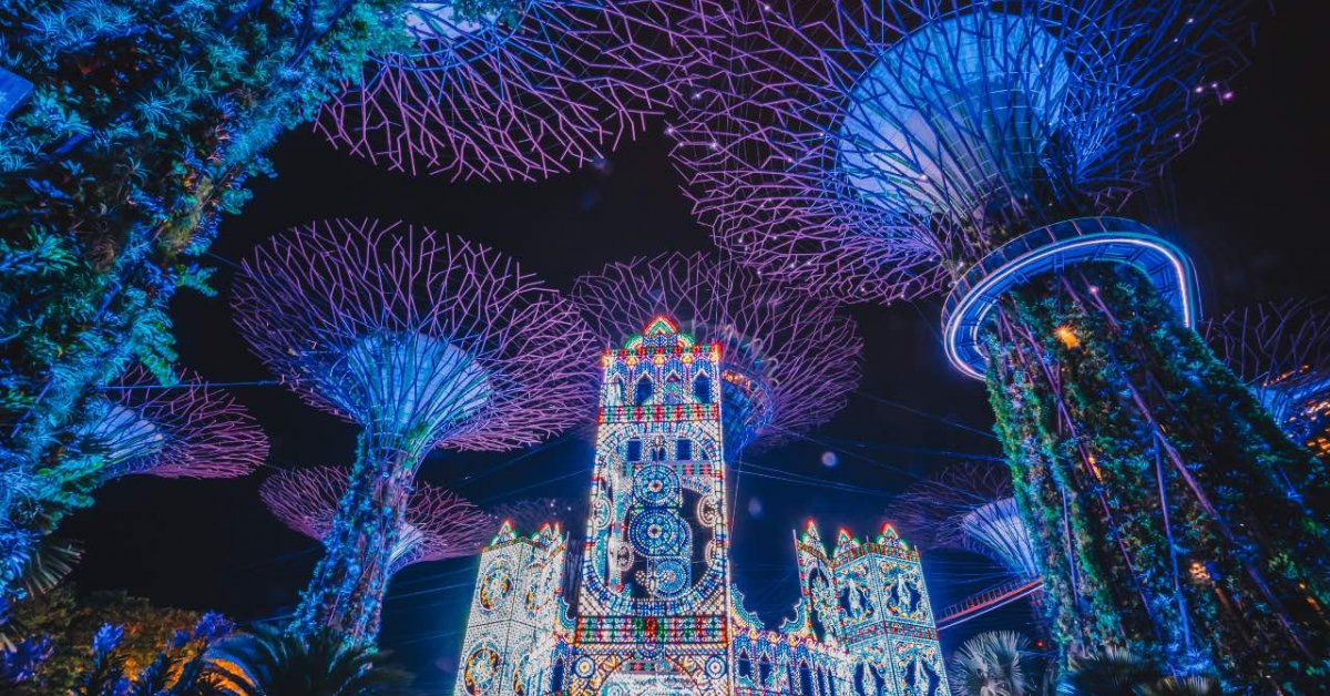 Enjoy lights, flowers and history at Gardens By The Bay this festive season | SG Magazine Online