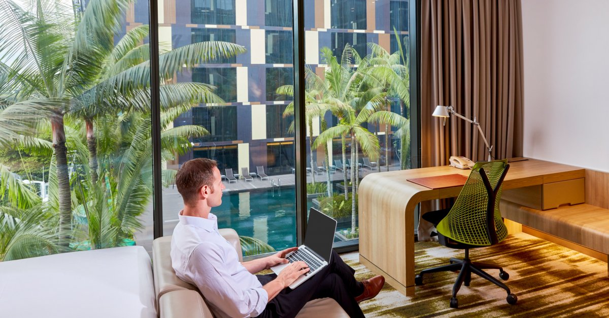 Work remotely at these 5 hotels in Singapore for a swanky, conducive