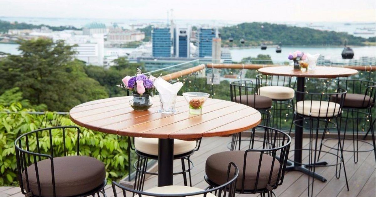 It's all about the views at this new restaurant on Mount Faber SG