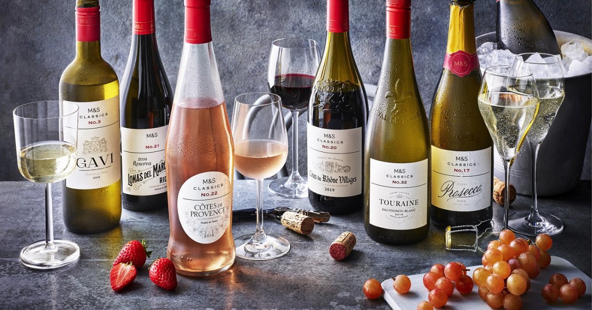 Go classic with this new range of accessible wines at Marks & Spencer