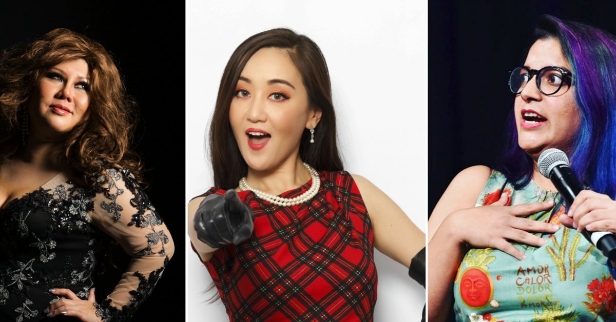 Laugh till your sides ache at the firstever Queens of Asia Comedy