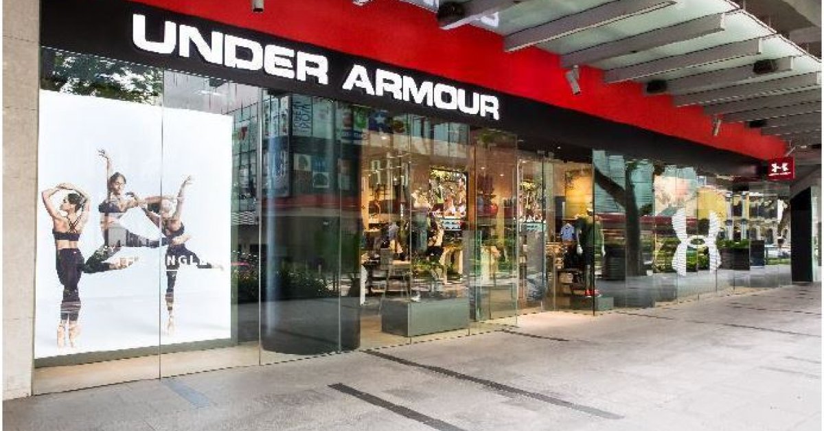 nearest under armor store