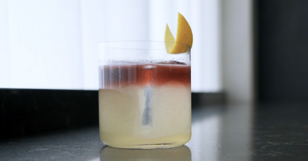 Create your very own New York Sour with this easy 5ingredient recipe SG Magazine Online