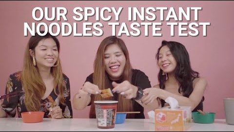 Embedded thumbnail for Our spicy instant noodles taste test, featuring the infamous Ghost Pepper noodles