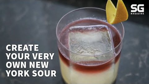 Embedded thumbnail for Create your very own New York Sour with this easy 5-ingredient recipe