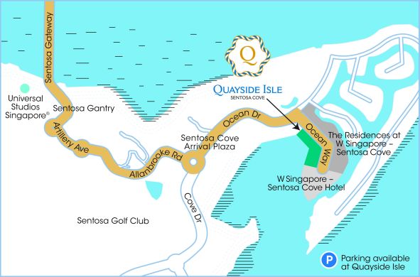 , Top 10 Dining Options (and more) at Quayside Isle, Sentosa Cove