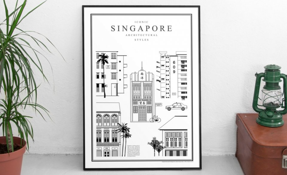 , Meet the studio doing Toulouse-Lautrec-esque posters of Singapore&#8217;s neighborhoods