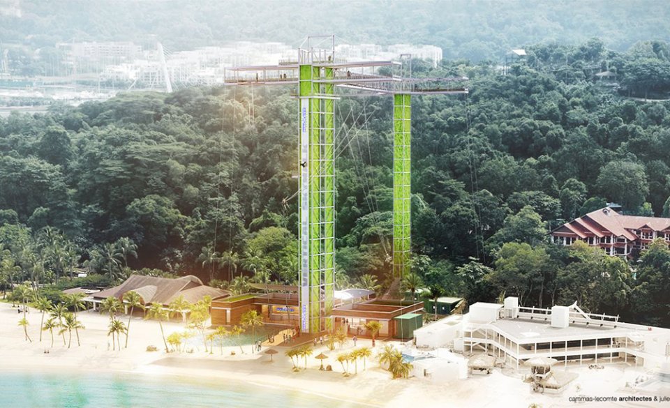 , Take a leap of faith at Singapore&#8217;s first bungy tower