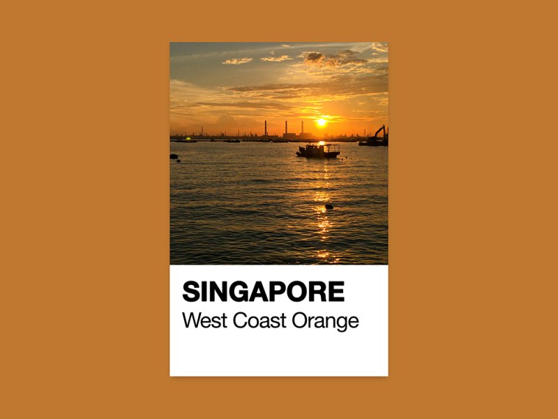 , Ever wonder what Singapore would look like in Pantone colors?