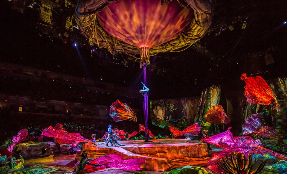 , Cirque du Soleil’s visual spectacle based on the film “Avatar” makes its Singapore debut in May