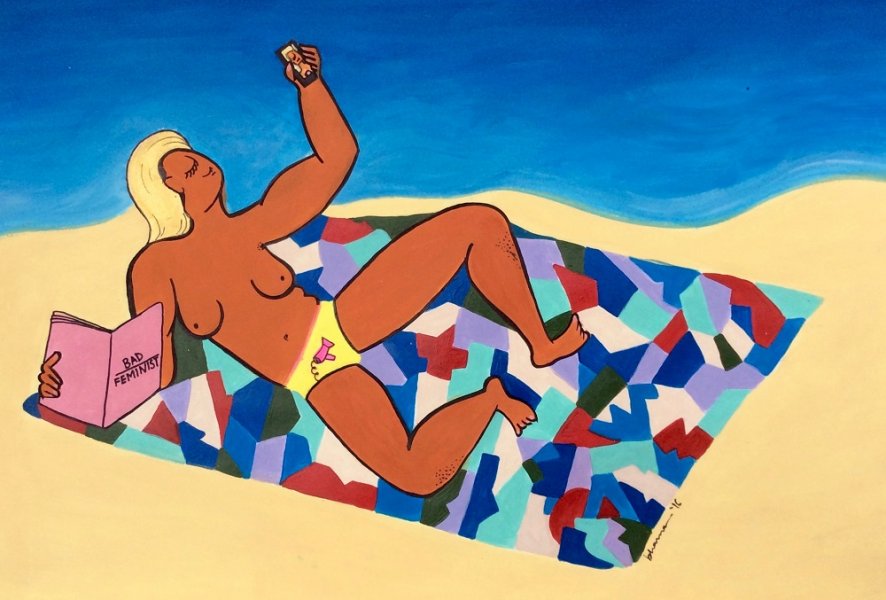 , These humorous, vibrant depictions of women&#8217;s bodies are on display at Artistry