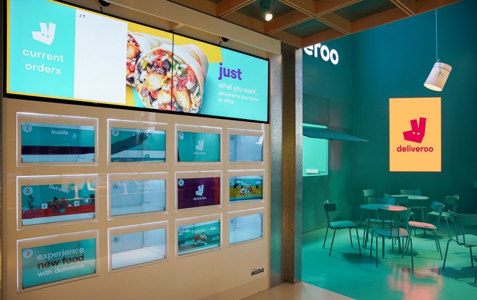 , No human interaction required at Deliveroo’s latest dine-in concept