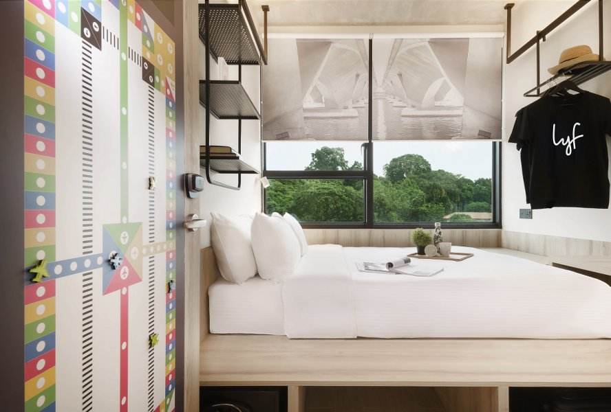 , Take a peek inside the very first Lyf, the largest coliving hotel in Singapore