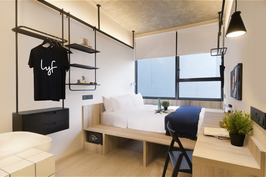 , Take a peek inside the very first Lyf, the largest coliving hotel in Singapore