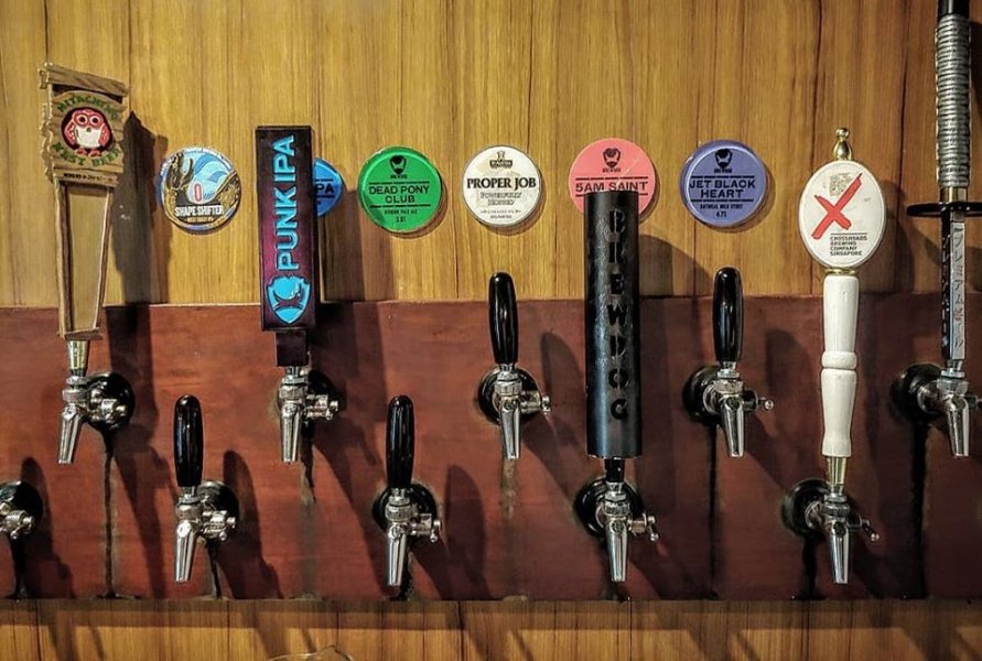 , The best craft beer bars in Singapore for fresh brews on tap