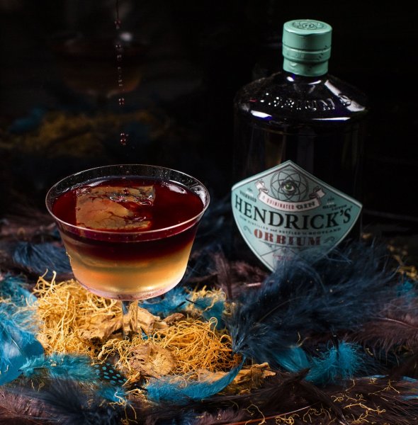 , Orbium by Hendrick’s is a deep, dark showcase of what gin can be