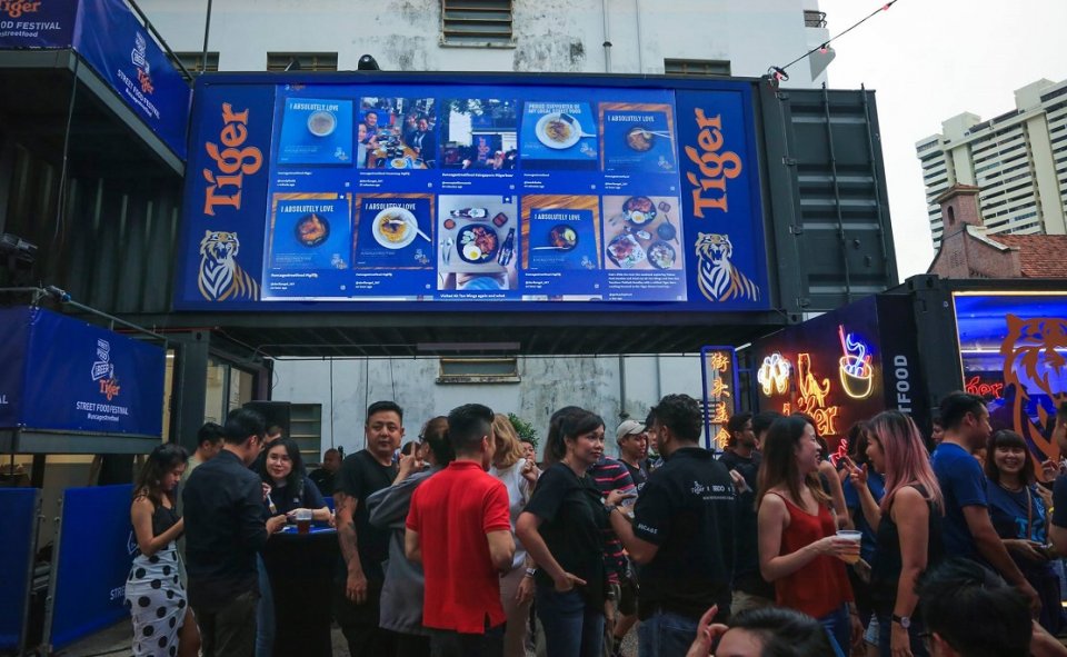 , Tiger Beer is throwing an outdoor party to celebrate all things local