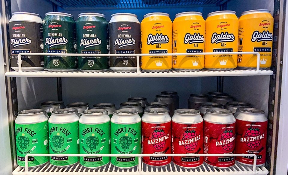 , Pioneer crafter Brewerkz is launching an all-new line of canned craft beers