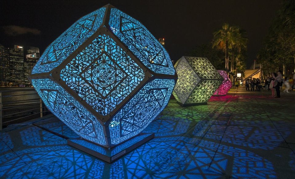 , Your favorite sustainable light art festival is back this March