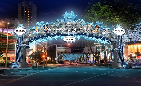 , Disney magic will be arriving on Orchard Road this Christmas