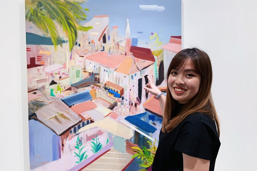 , Meet the award-winning young painter who just opened an art studio in Woodlands