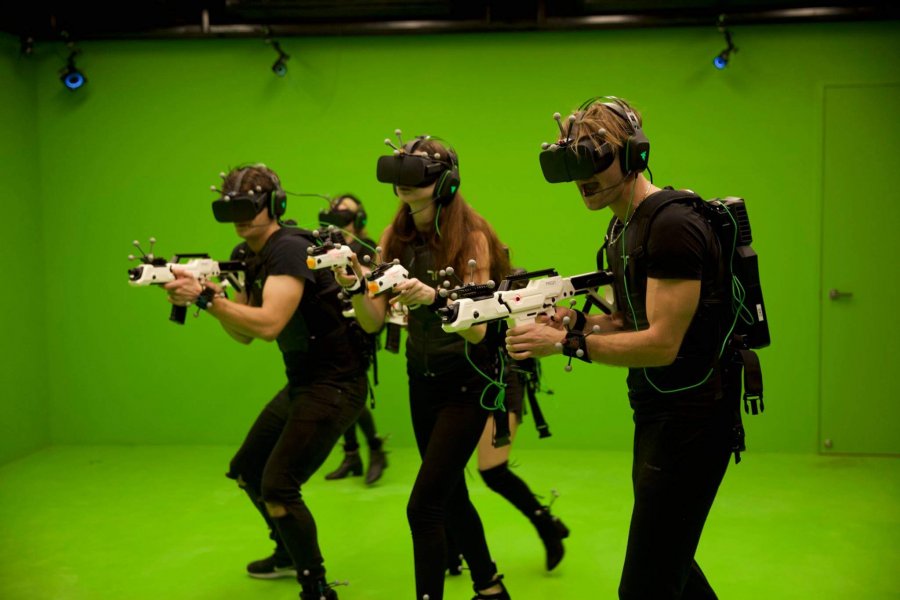 VR games at Sandbox VR 