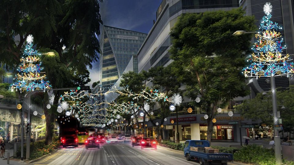 , A virtual Christmas light-up and no village fairs at Orchard Road this year-end