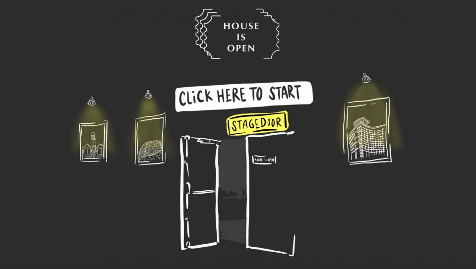 , House is Open is an interactive online game about famous local musicals