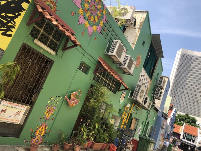 , Muscat Street’s back alleys are now home to Singapore’s first outdoor art gallery
