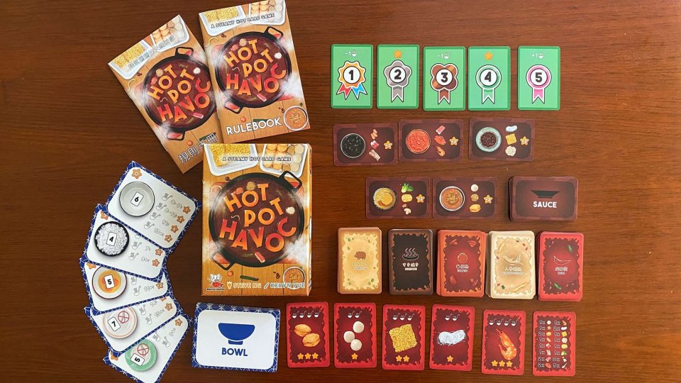 , Showcase your love for steamboat by playing this unique, hotpot-inspired card game