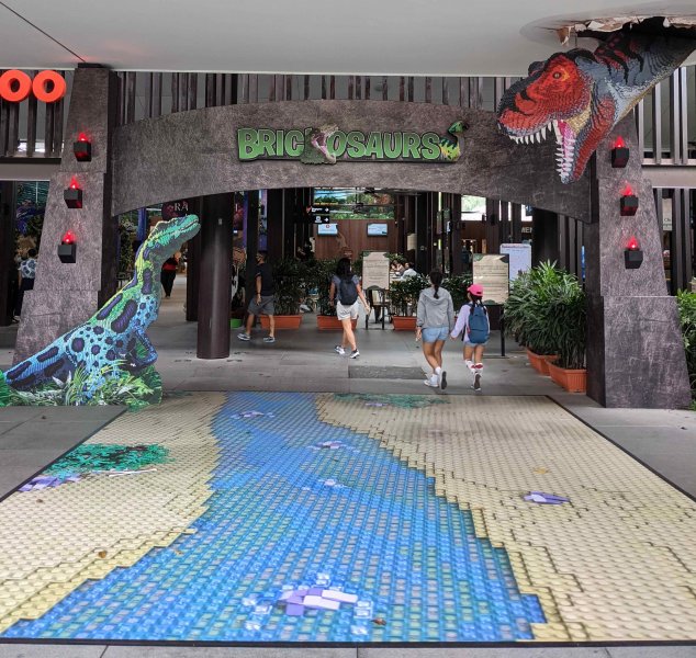 , Visit Asia’s first Brickosaurs World at Singapore Zoo and River Wonders