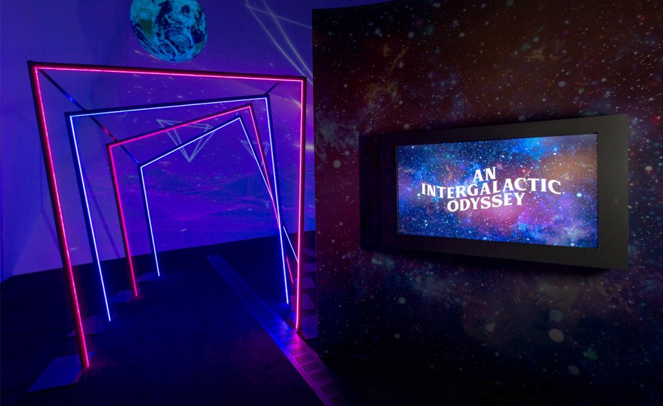 , Check out this glow-in-the-dark, space-themed exhibition at the ArtScience Museum